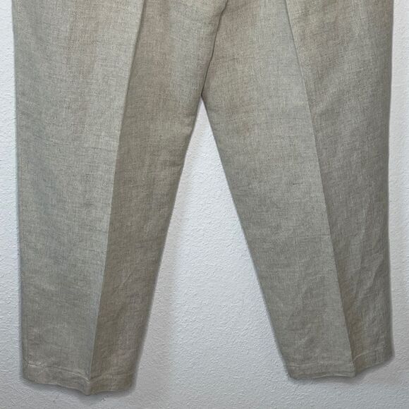 Vintage LizSport Linen Blend Trousers - Picture 6 of 9